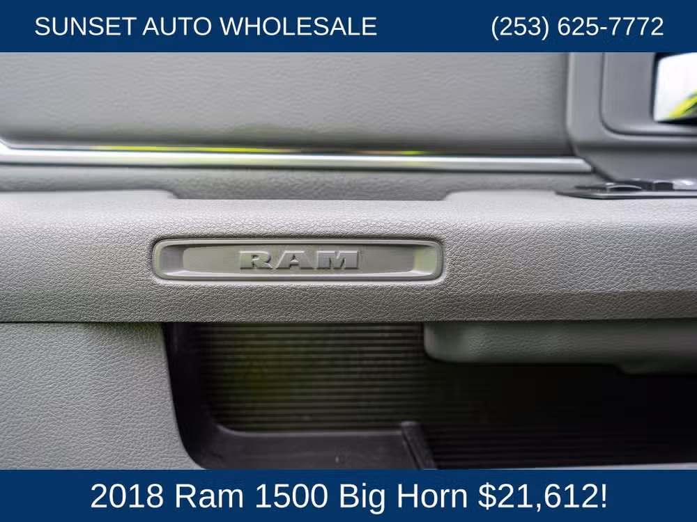2018 Ram 1500 Big Horn Crew Cab Image 28