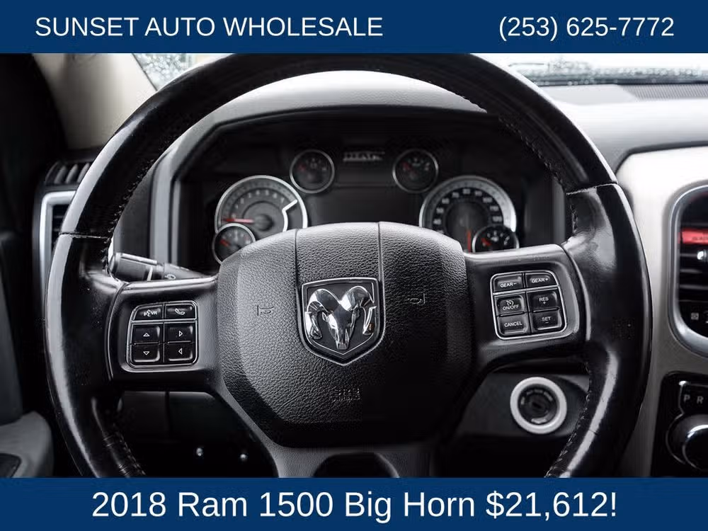 2018 Ram 1500 Big Horn Crew Cab Image 21