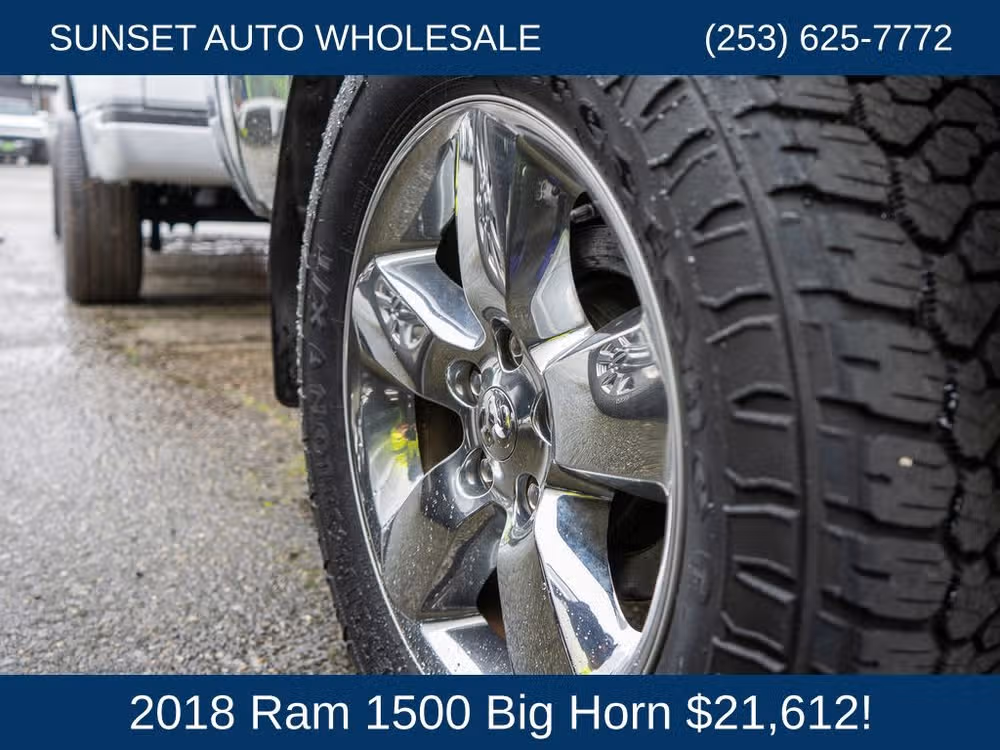 2018 Ram 1500 Big Horn Crew Cab Image 77