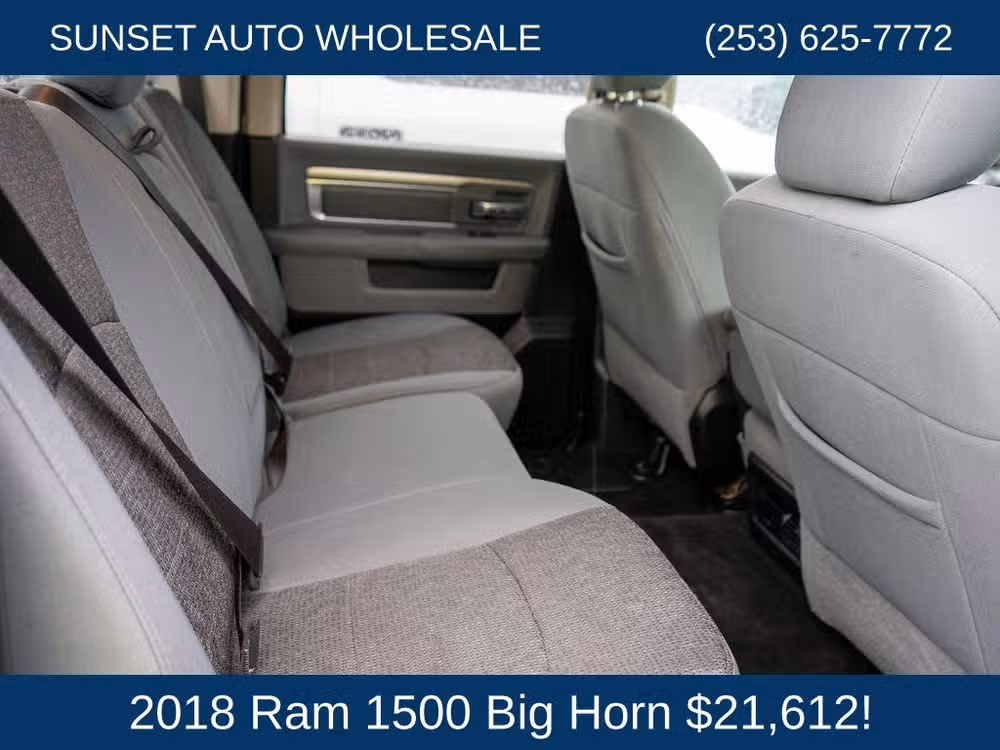 2018 Ram 1500 Big Horn Crew Cab Image 74