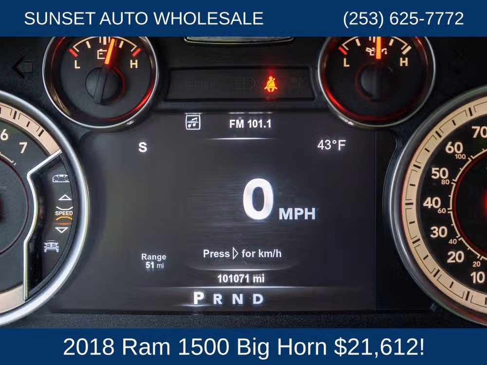 2018 Ram 1500 Big Horn Crew Cab Image 33