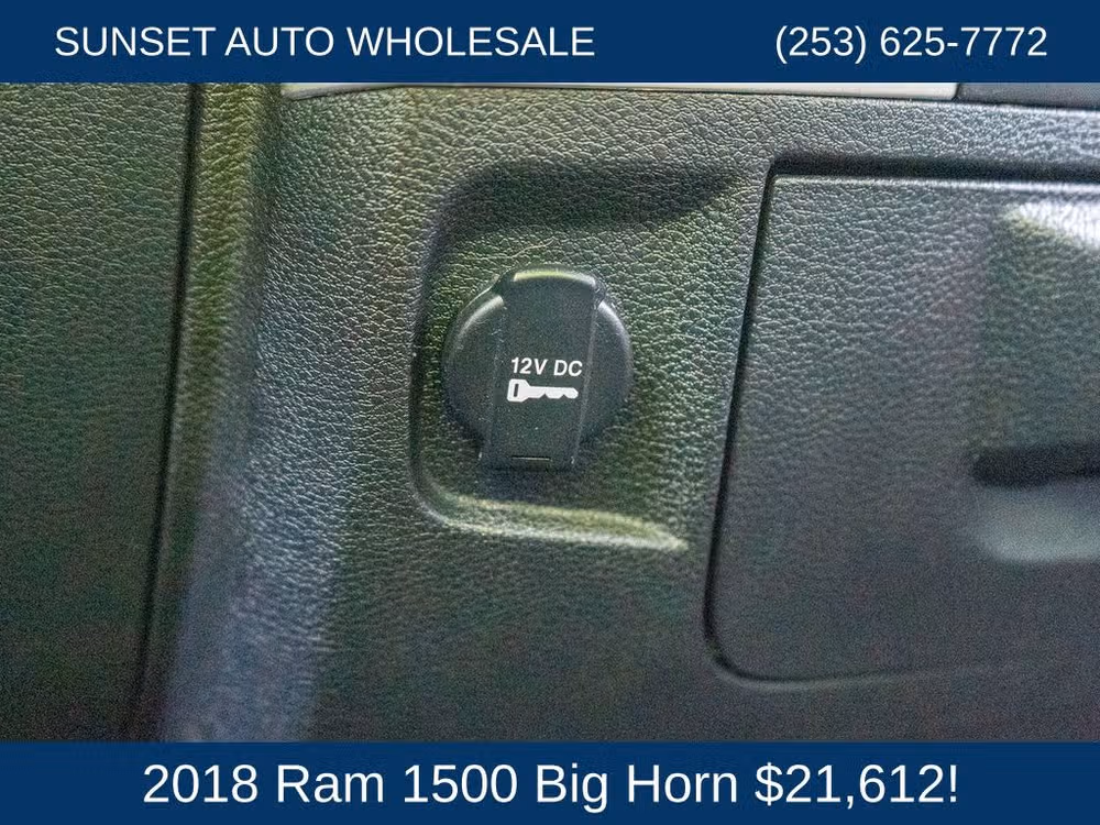 2018 Ram 1500 Big Horn Crew Cab Image 42