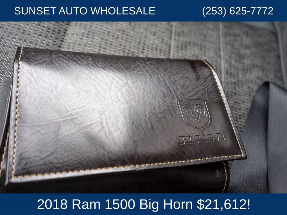 2018 Ram 1500 Big Horn Crew Cab Image 53