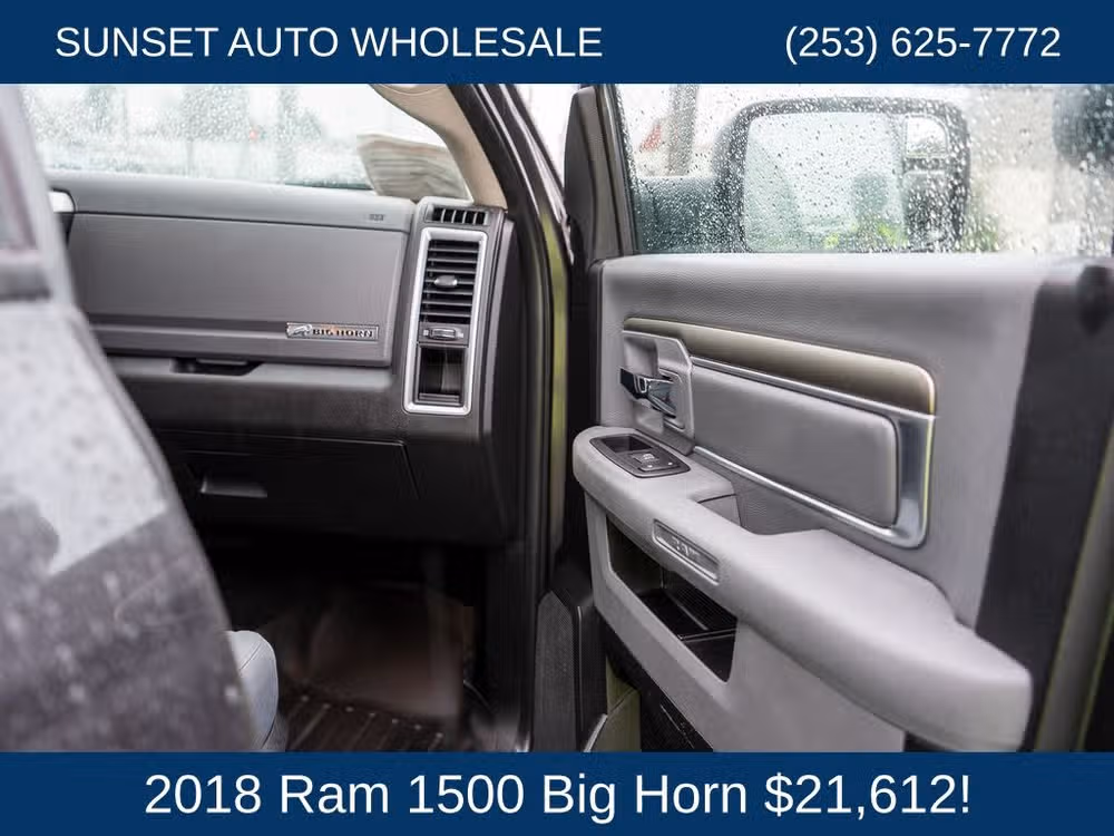 2018 Ram 1500 Big Horn Crew Cab Image 68