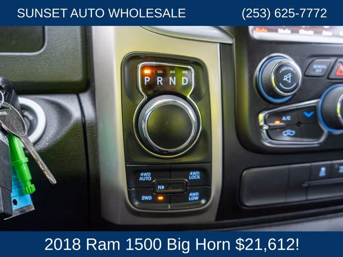 2018 Ram 1500 Big Horn Crew Cab Image 38