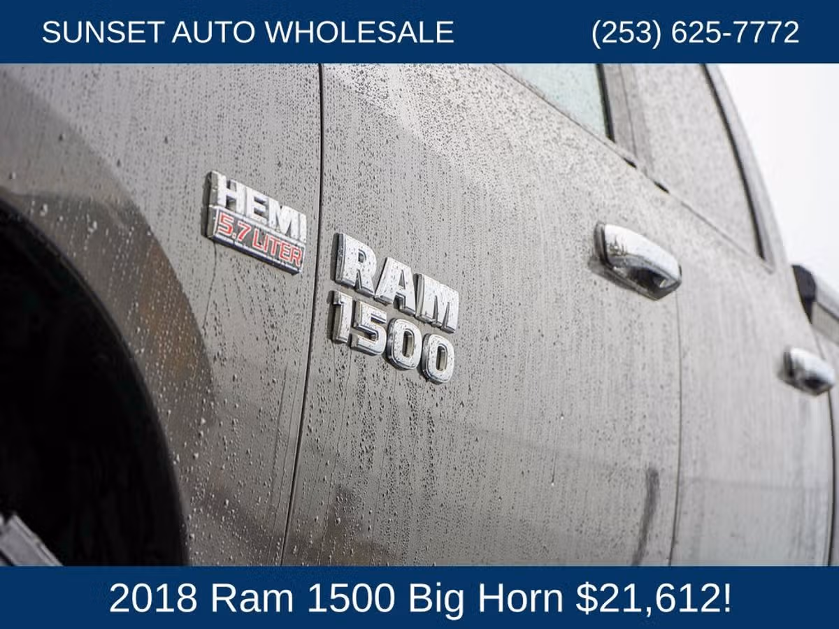 2018 Ram 1500 Big Horn Crew Cab Image 22