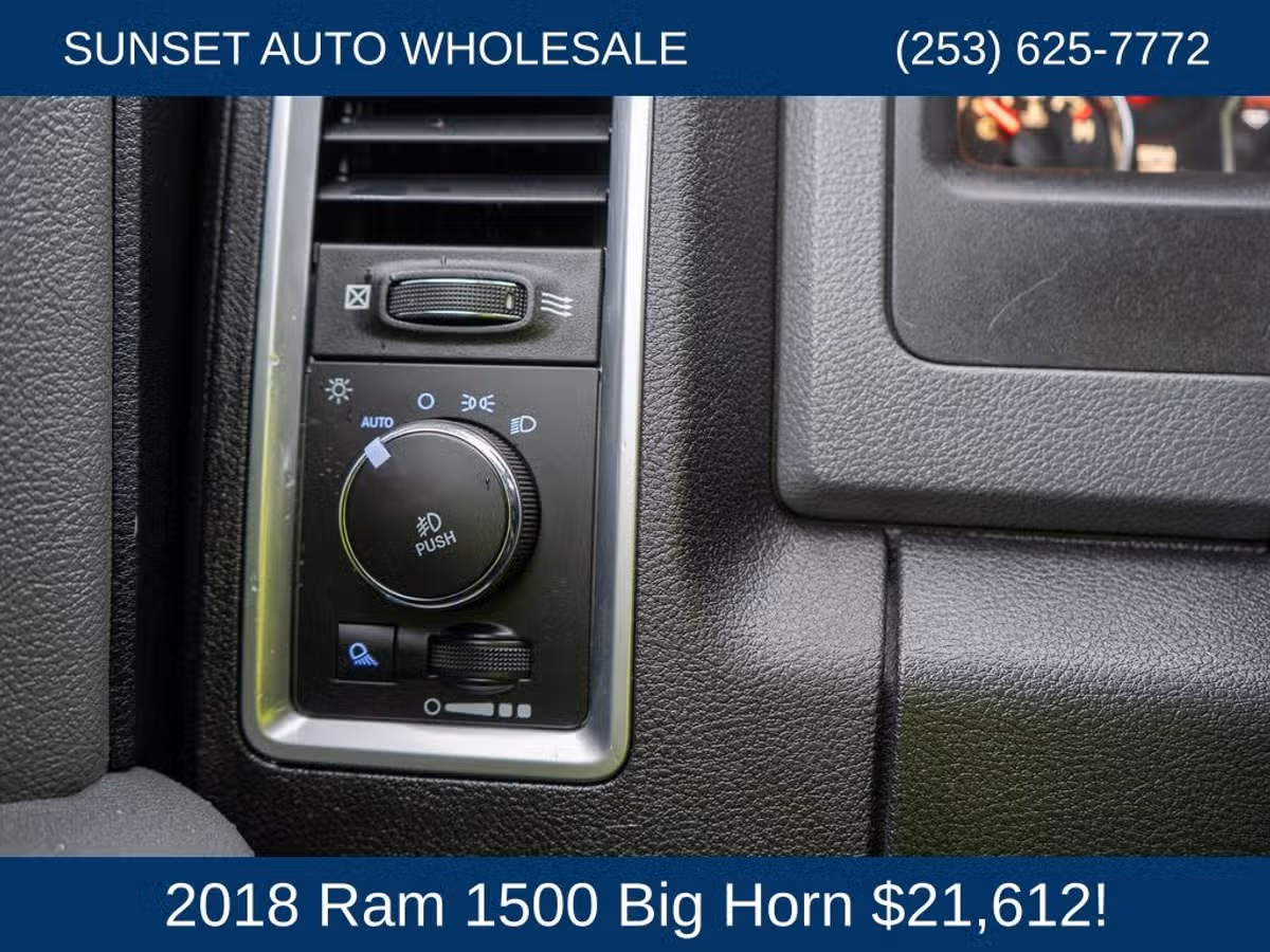 2018 Ram 1500 Big Horn Crew Cab Image 37