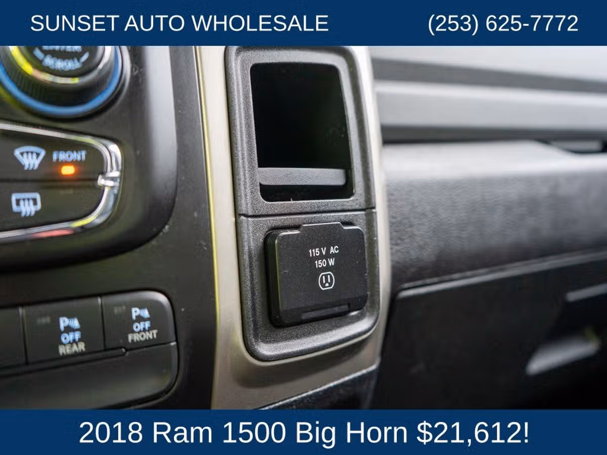 2018 Ram 1500 Big Horn Crew Cab Image 47