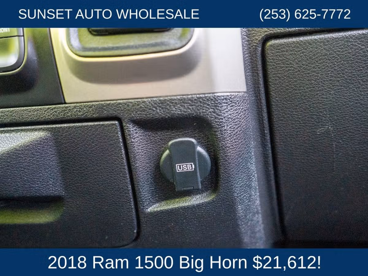 2018 Ram 1500 Big Horn Crew Cab Image 48
