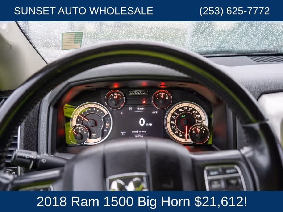 2018 Ram 1500 Big Horn Crew Cab Image 34