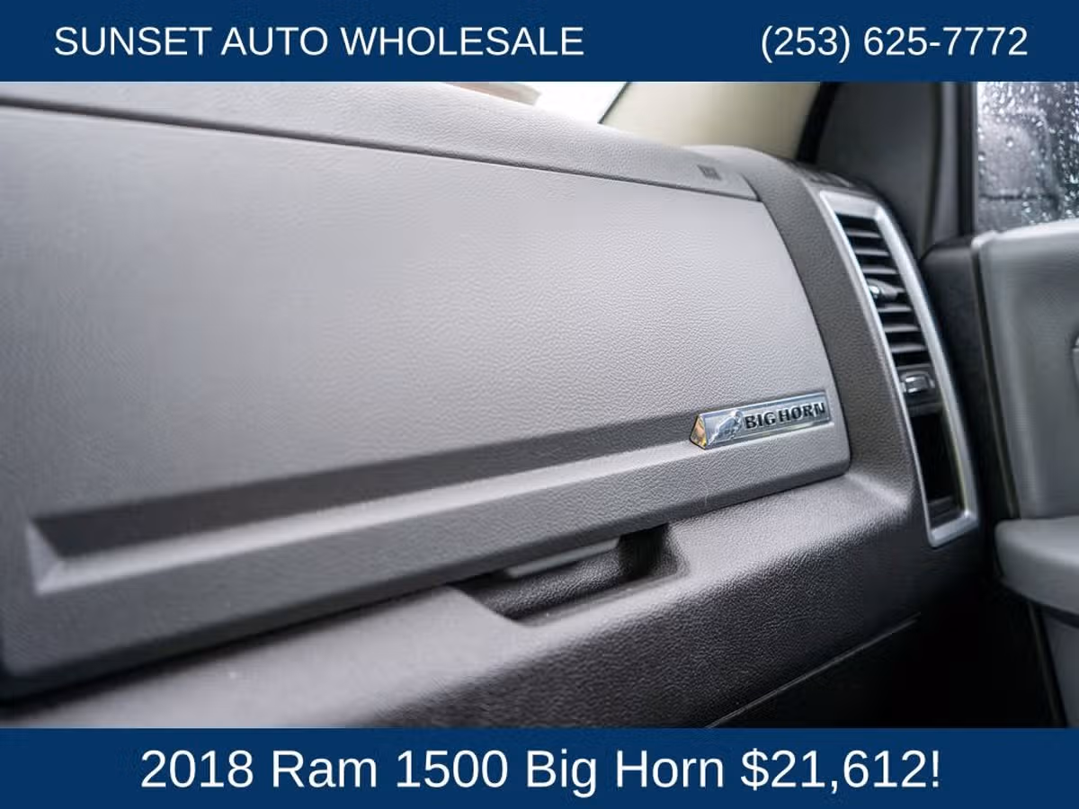 2018 Ram 1500 Big Horn Crew Cab Image 50