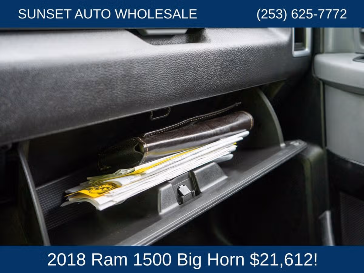 2018 Ram 1500 Big Horn Crew Cab Image 52