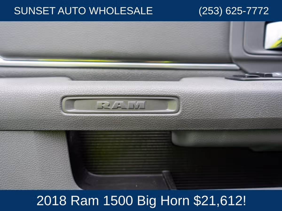 2018 Ram 1500 Big Horn Crew Cab Image 28