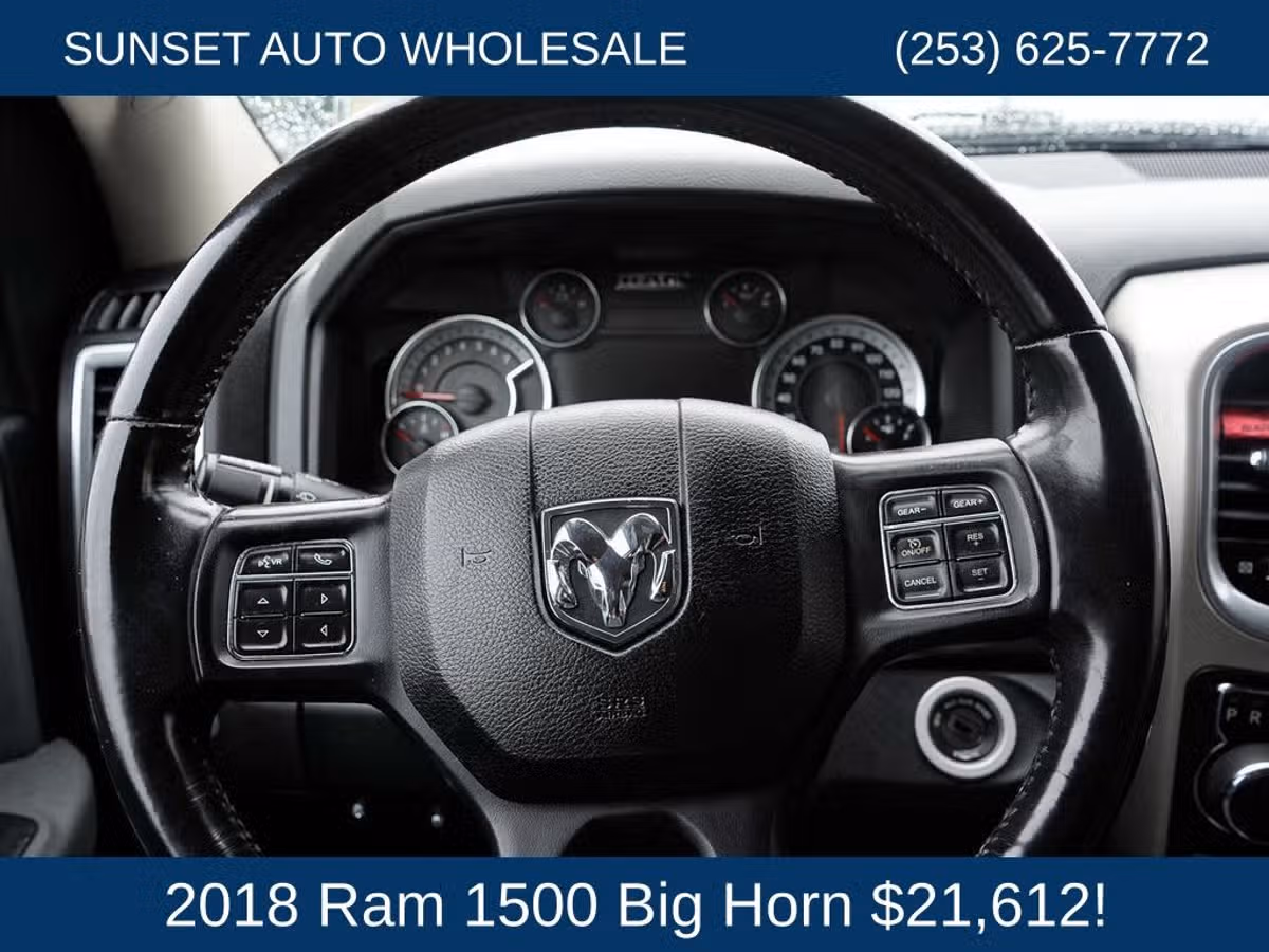 2018 Ram 1500 Big Horn Crew Cab Image 21