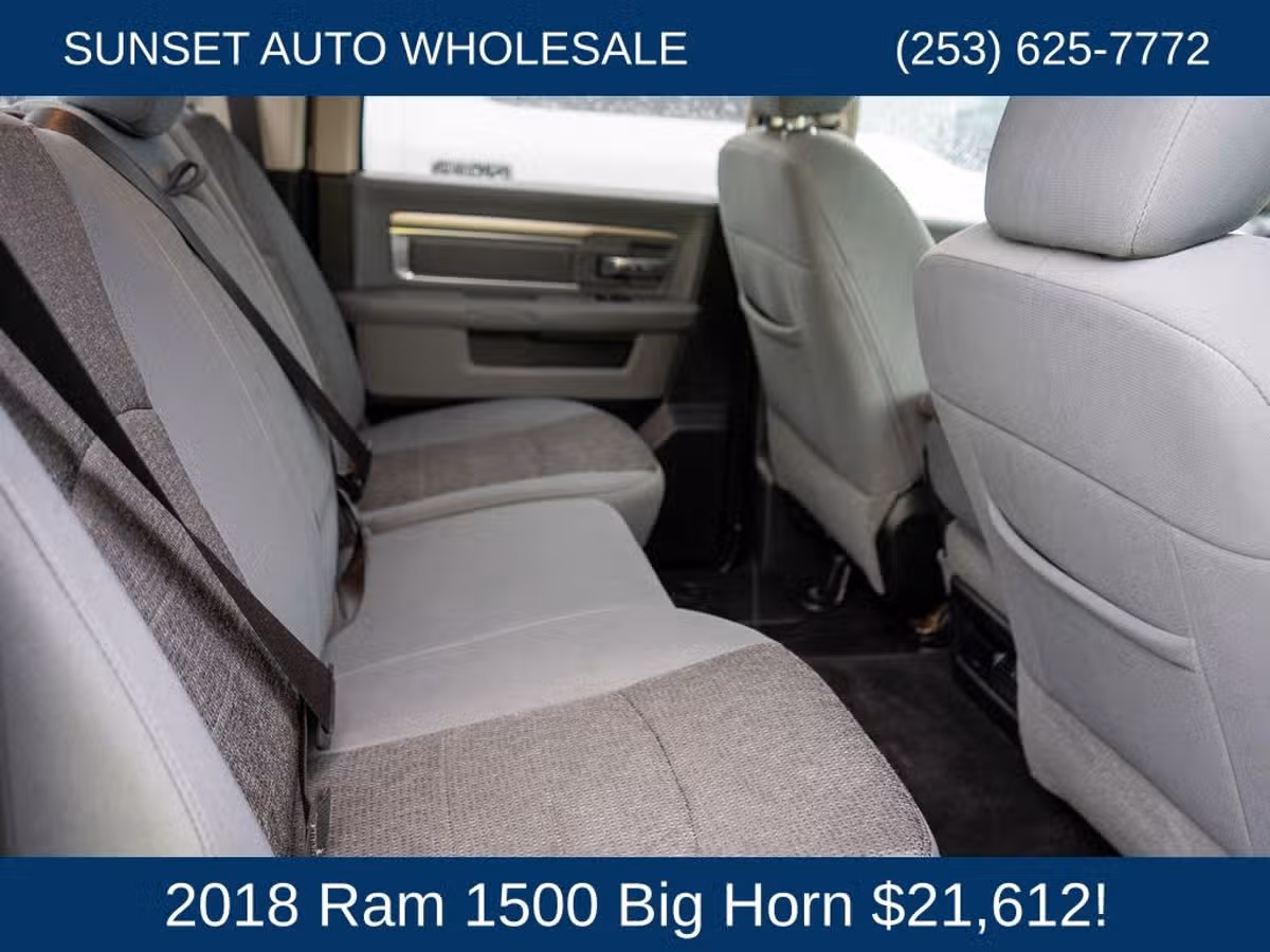 2018 Ram 1500 Big Horn Crew Cab Image 74