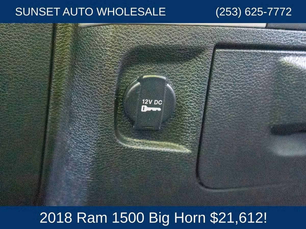 2018 Ram 1500 Big Horn Crew Cab Image 42
