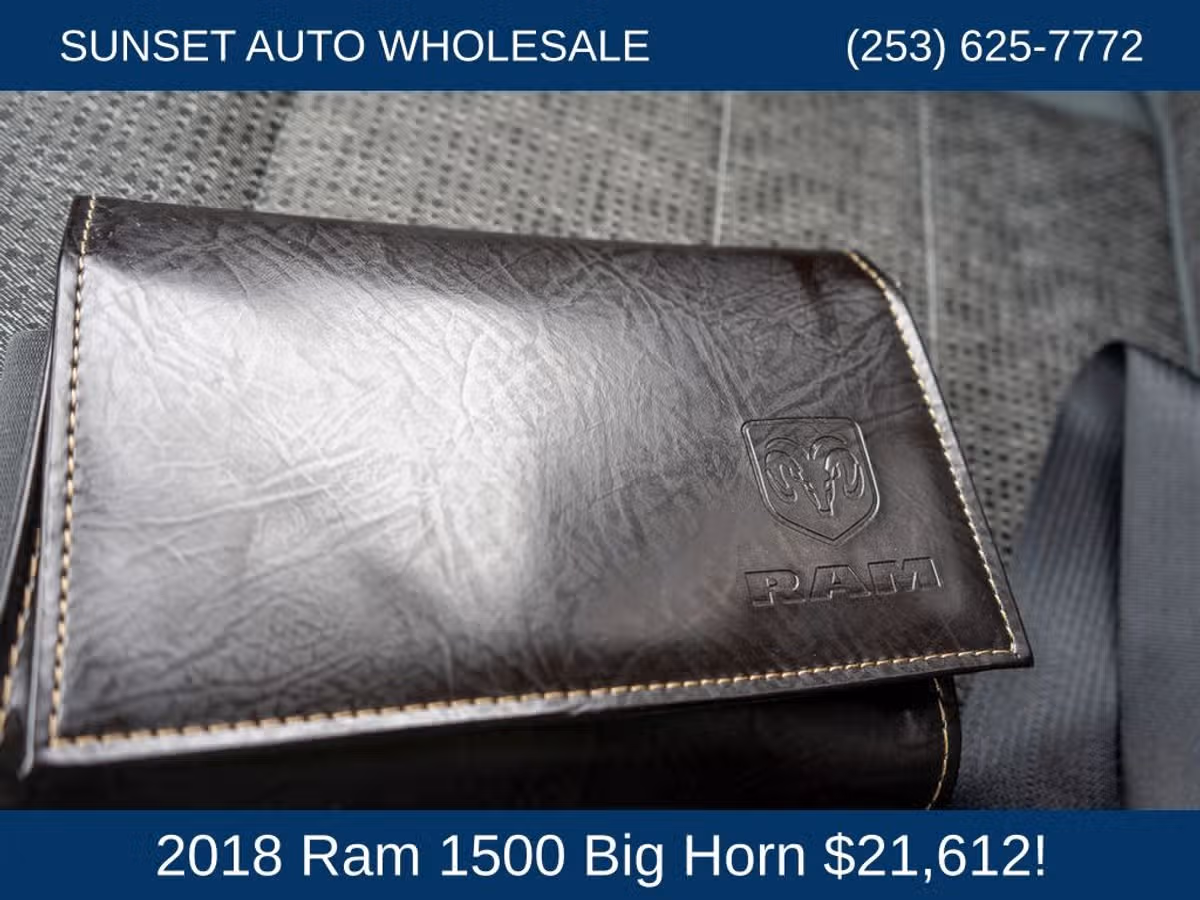 2018 Ram 1500 Big Horn Crew Cab Image 53