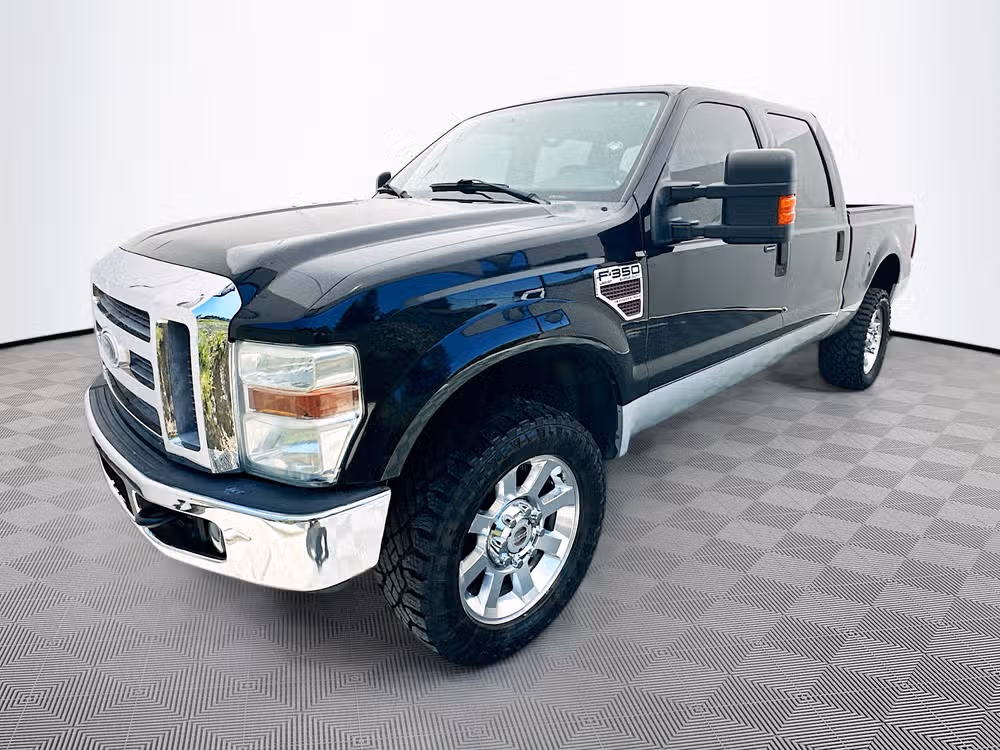 2008 Ford F-350 Super Duty Lariat Crew Cab Diesel 4x4 Image 4