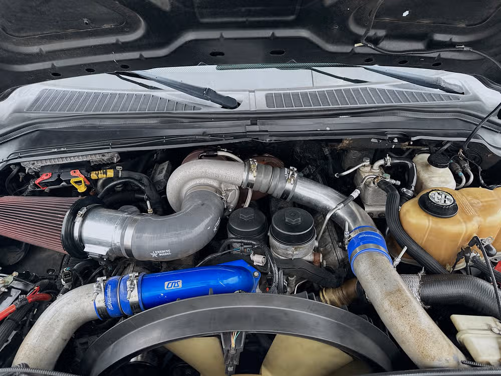2008 Ford F-350 Super Duty Lariat Crew Cab Diesel 4x4 Image 28