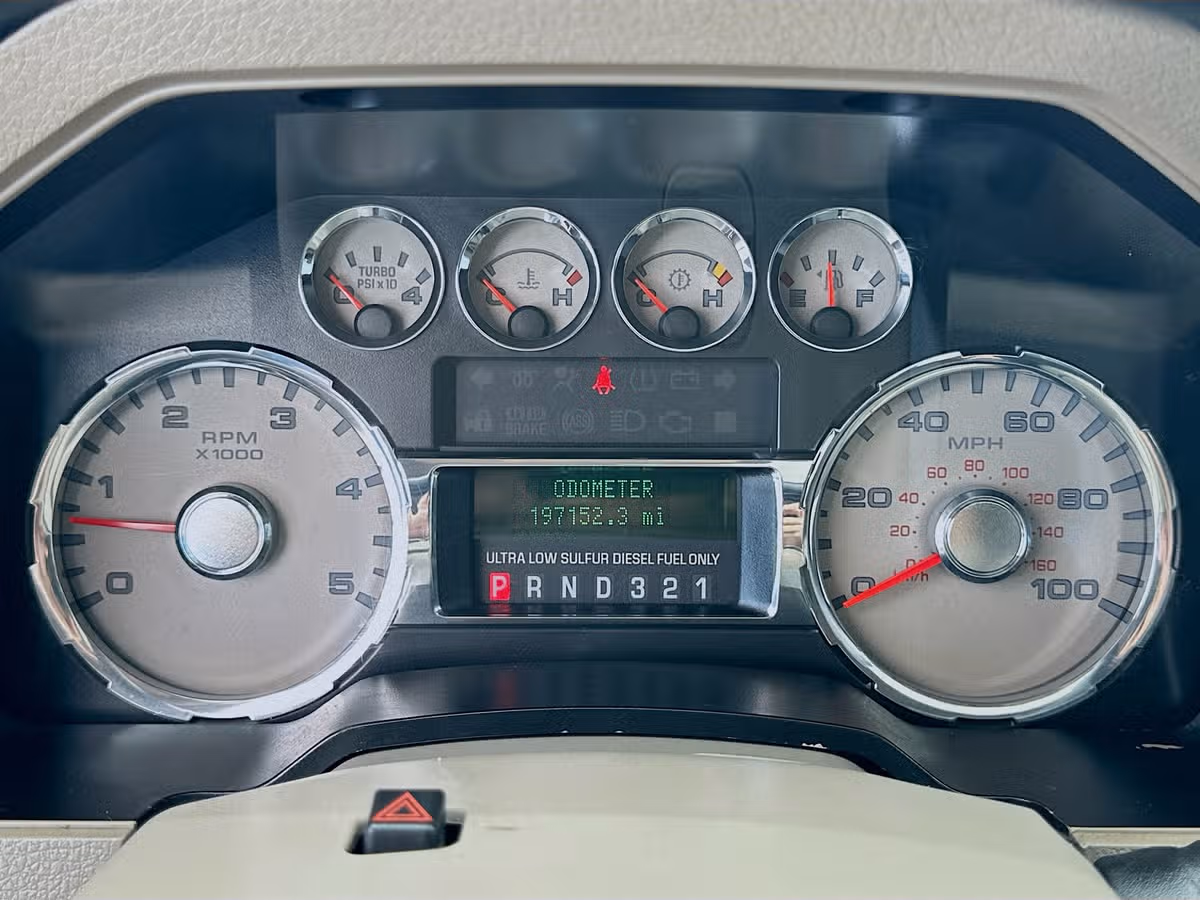 2008 Ford F-350 Super Duty Lariat Crew Cab Diesel 4x4 Image 14
