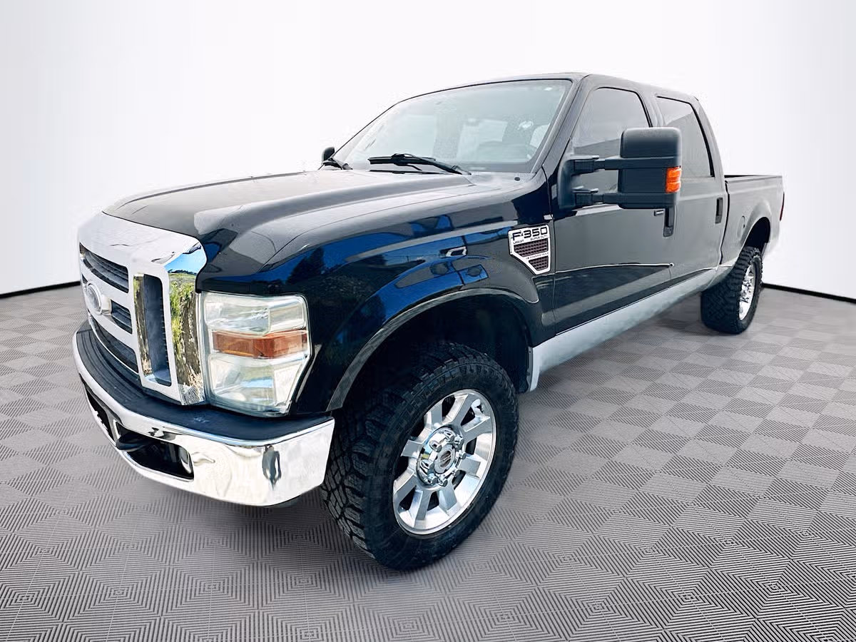 2008 Ford F-350 Super Duty Lariat Crew Cab Diesel 4x4 Image 4