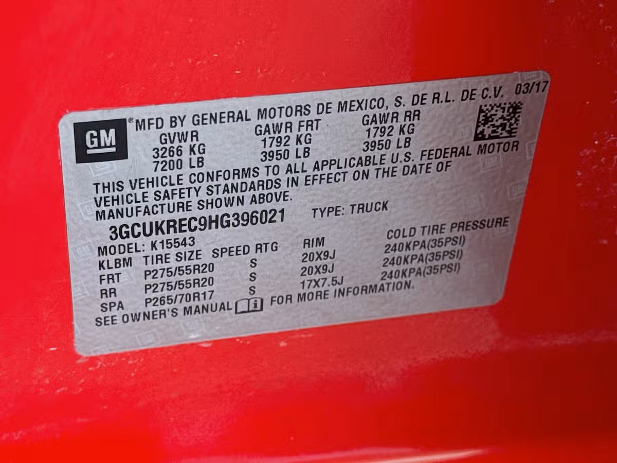 2017 Chevrolet Silverado 1500 LT Z71 Crew Cab Image 32