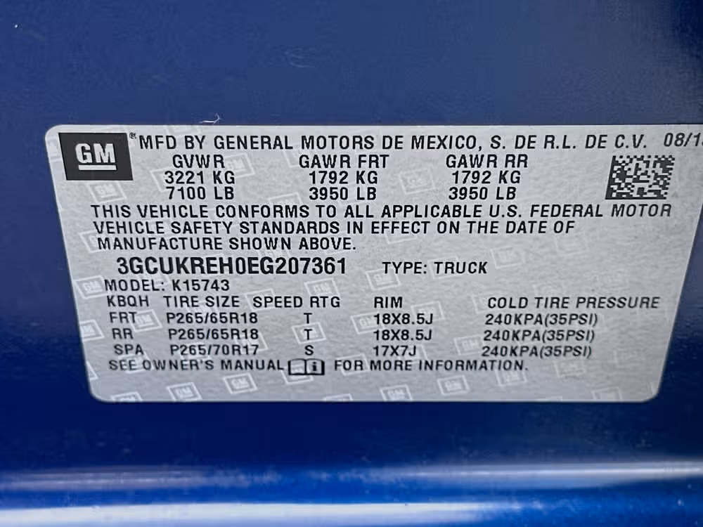 2014 Chevrolet Silverado 1500 Crew Cab 4x4 Image 29