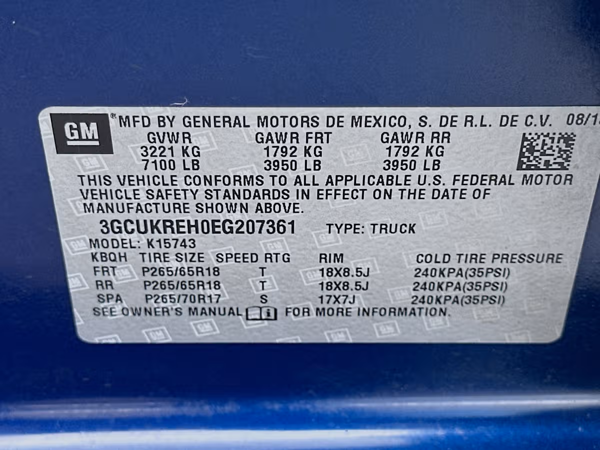 2014 Chevrolet Silverado 1500 Crew Cab 4x4 Image 29