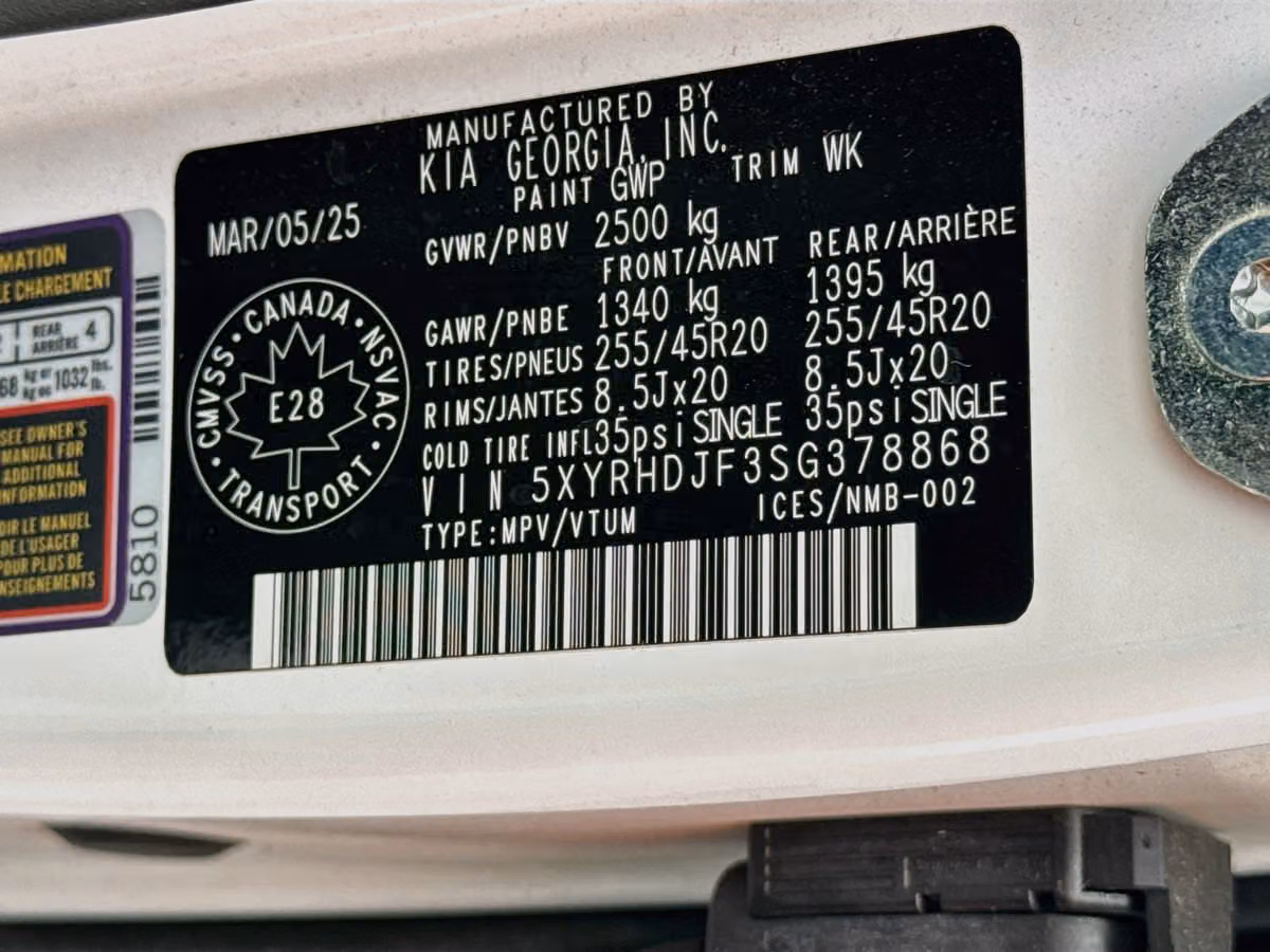 2025 Kia Sorento EX AWD Image 34