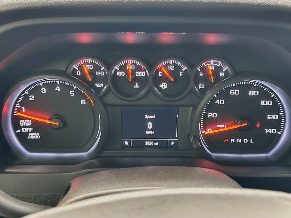 2024 Chevrolet Silverado 1500 Lowered Wheel Tire Image 13