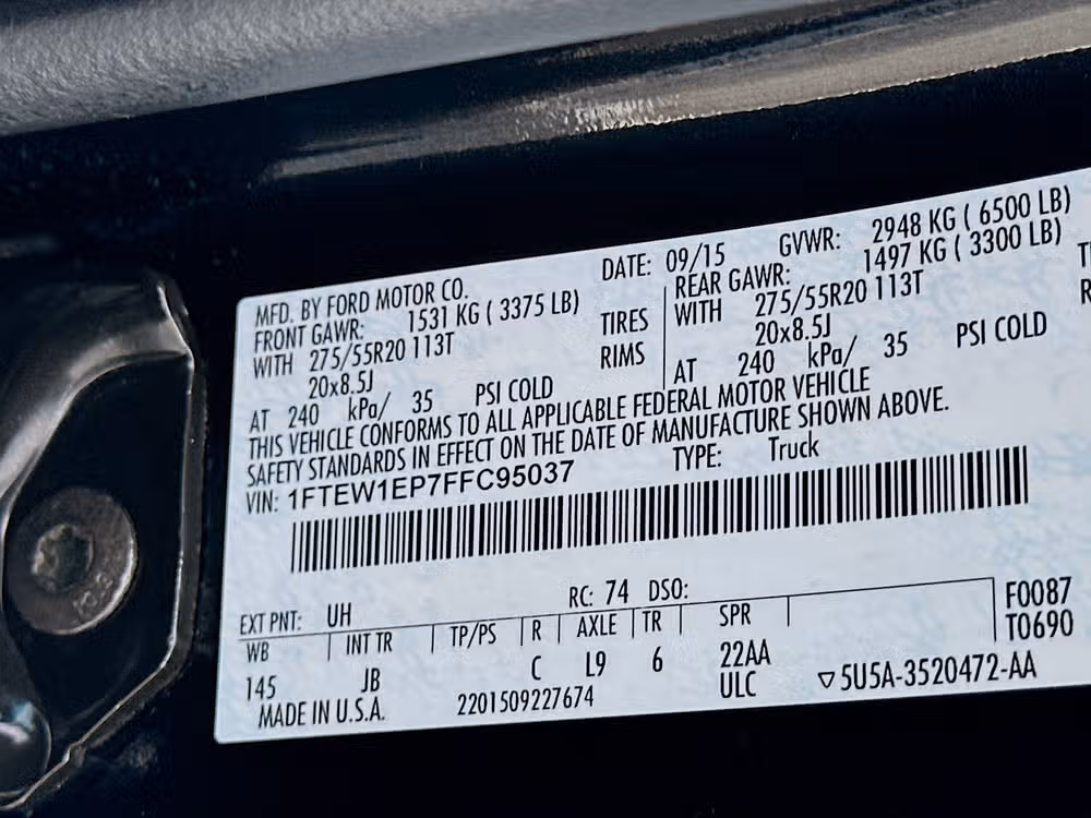 2015 Ford F-150 XLT SuperCrew Image 30