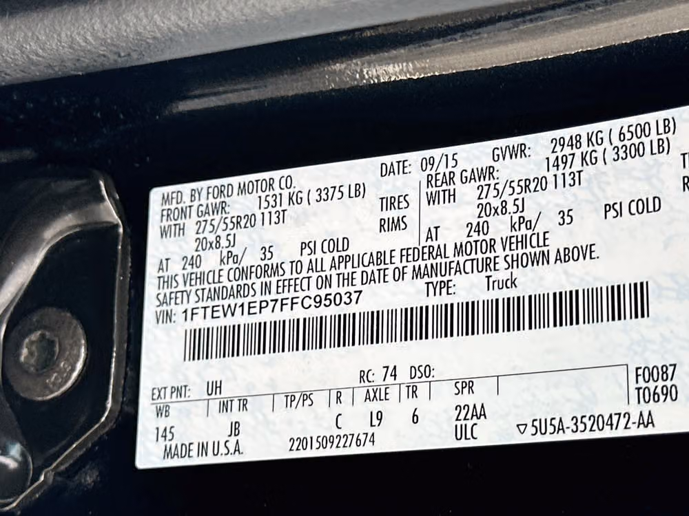 2015 Ford F-150 XLT SuperCrew Image 30