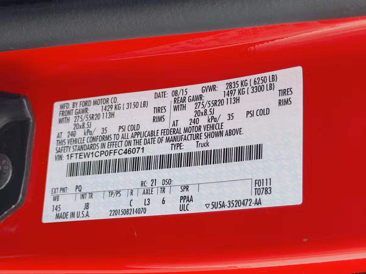 2015 Ford F-150 XLT SuperCrew Image 31