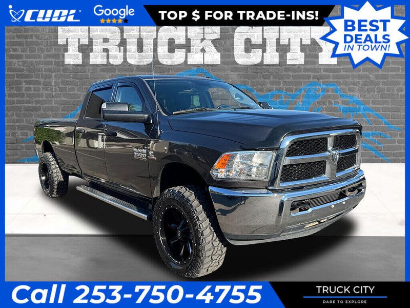2017 Ram 3500 Tradesman Long Bed 4x4 Cummins Diesel Upper Image 1