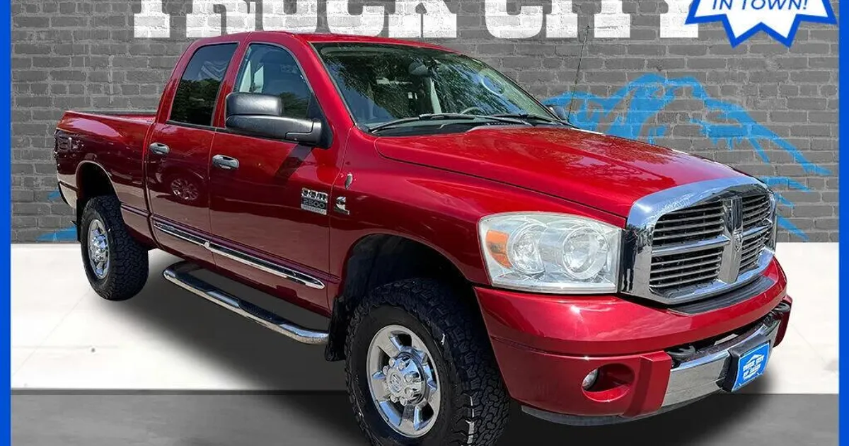 2008 Dodge Ram 2500 Laramie Quad Cab 4X4 Diesel - Truck City RV