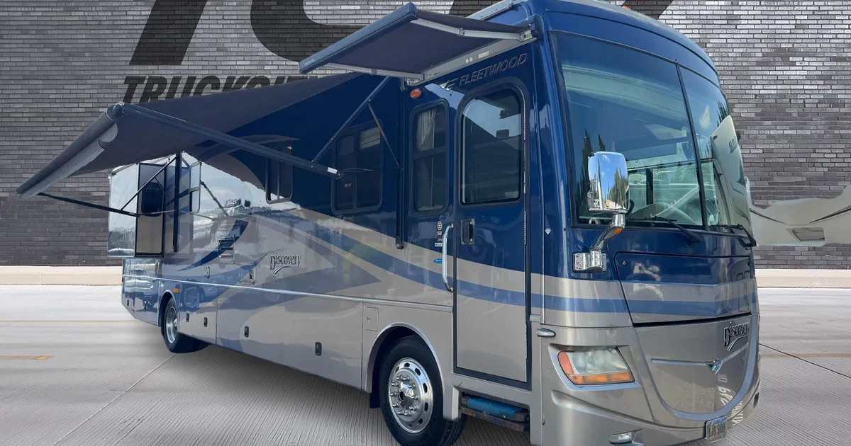 2007 Fleetwood Discovery 39Ft Class A Motorhome Super Slides - Truck ...
