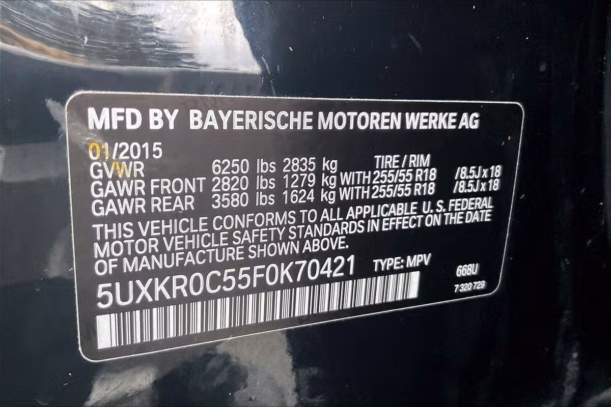 2015 BMW X5 xDrive35i Image 32