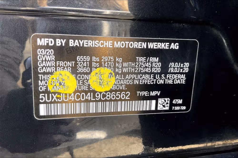 2020 BMW X5 M50i xDrive Image 33