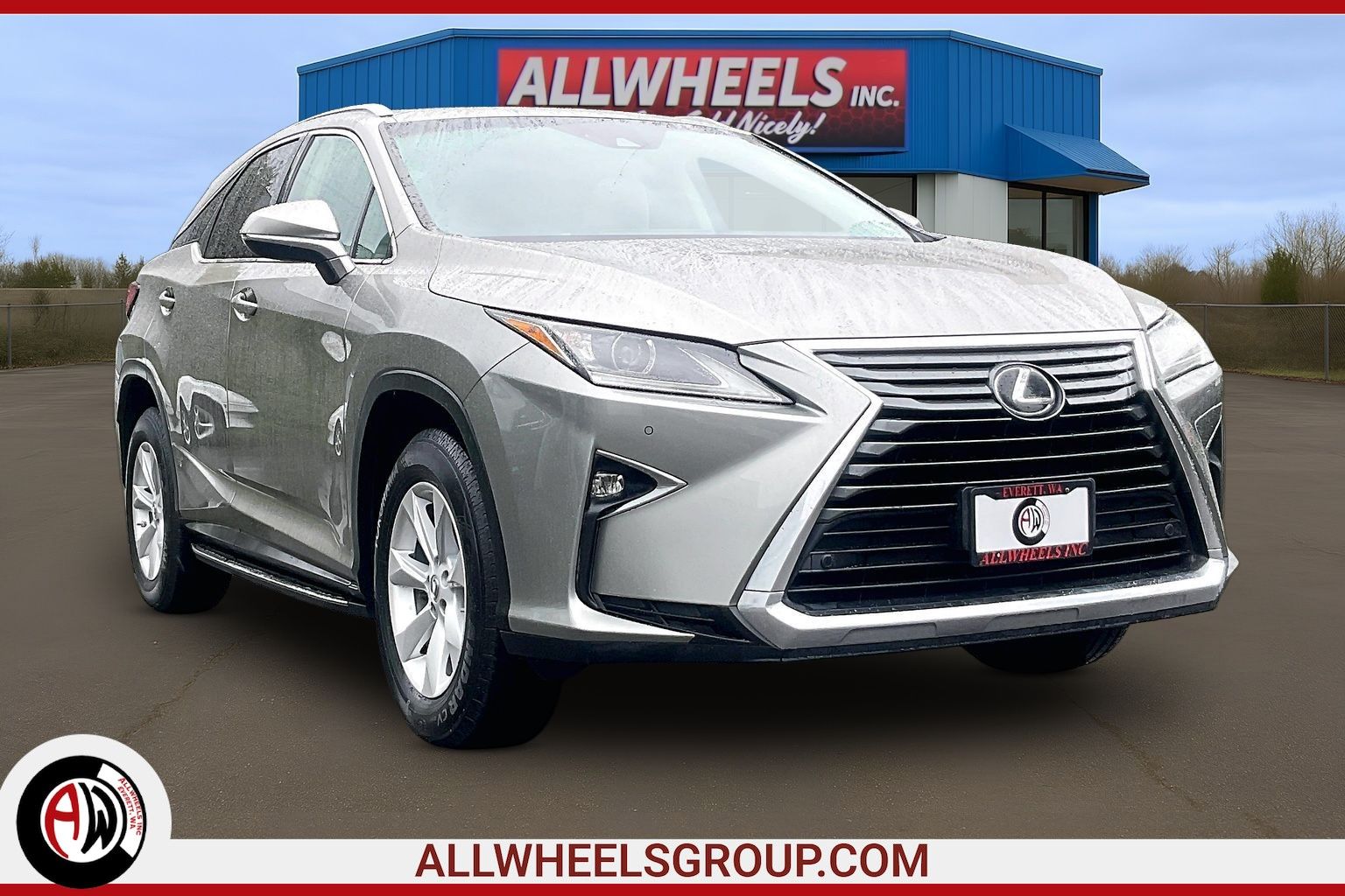 Atomic Silver 2017 Lexus RX SUV / Crossover Front-Wheel Drive Automatic