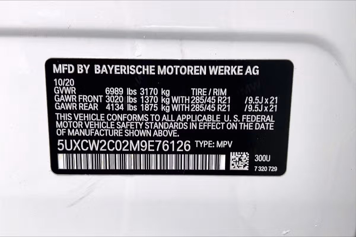 2021 BMW X7 xDrive40i Image 33