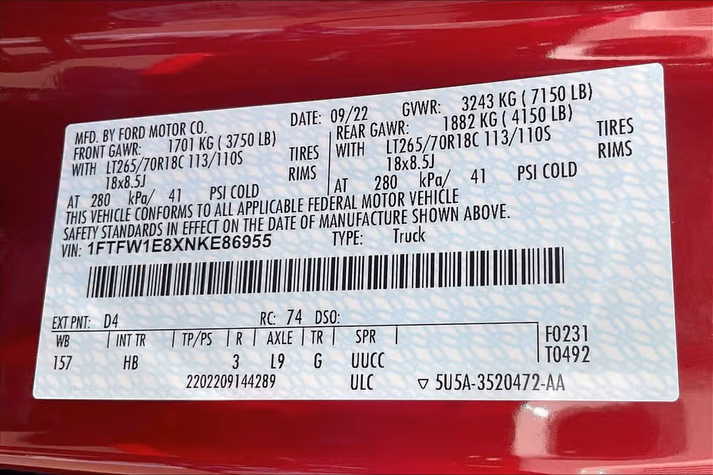 2022 Ford F-150 Lariat Image 33