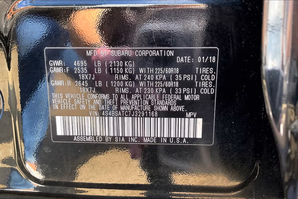 2018 Subaru Outback 2.5i Touring Image 32