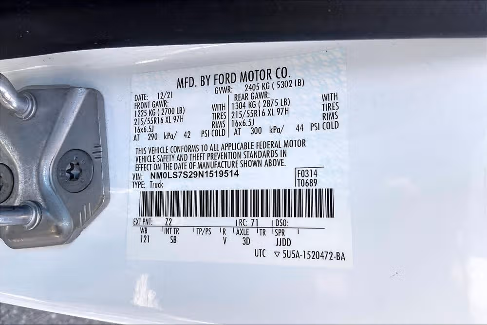 2022 Ford Transit Connect XL Cargo Image 29