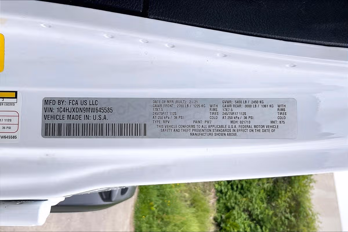 2021 Jeep Wrangler Unlimited Sport S Image 32