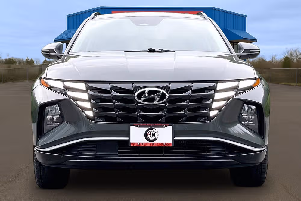 2022 Hyundai TUCSON Hybrid Blue Image 3