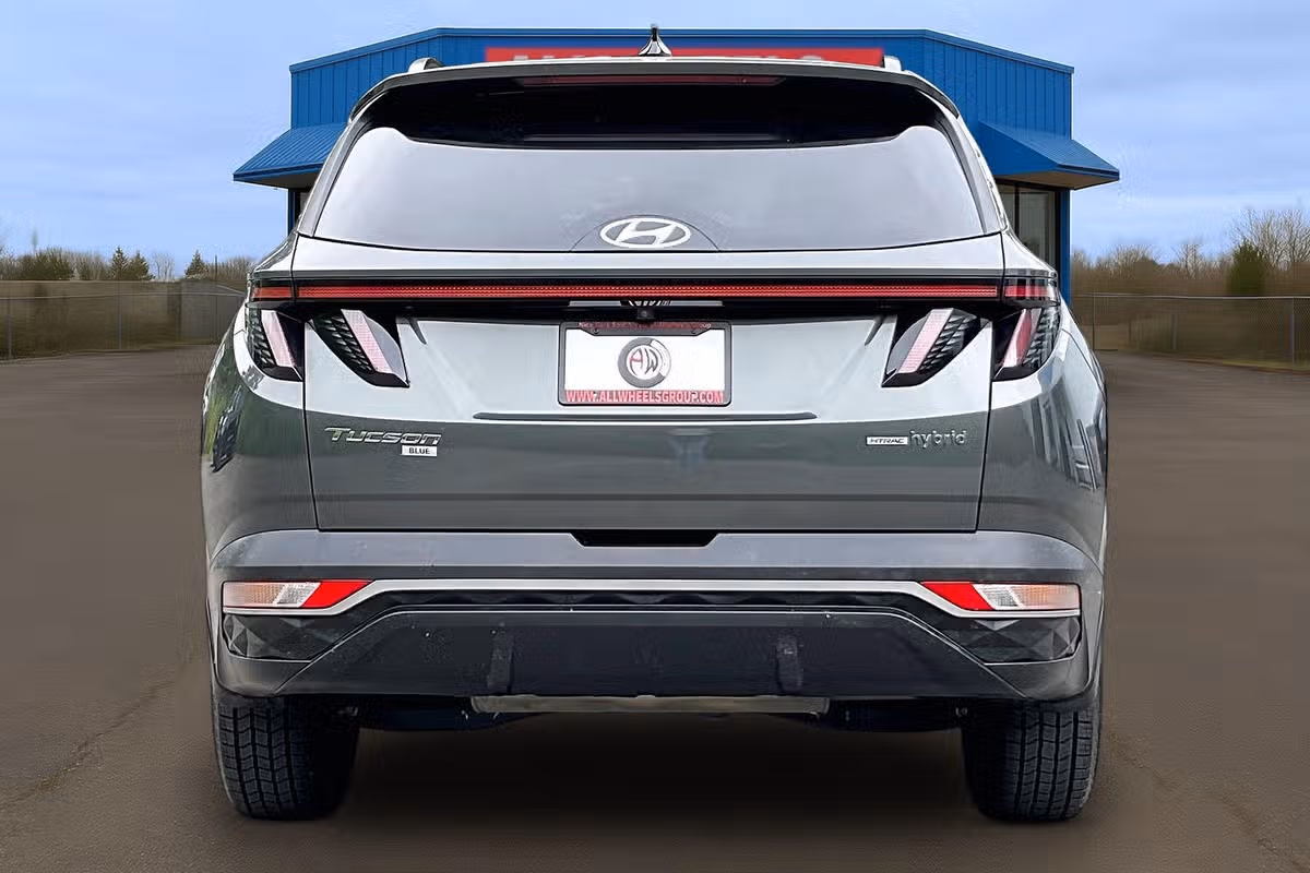 2022 Hyundai TUCSON Hybrid Blue Image 4