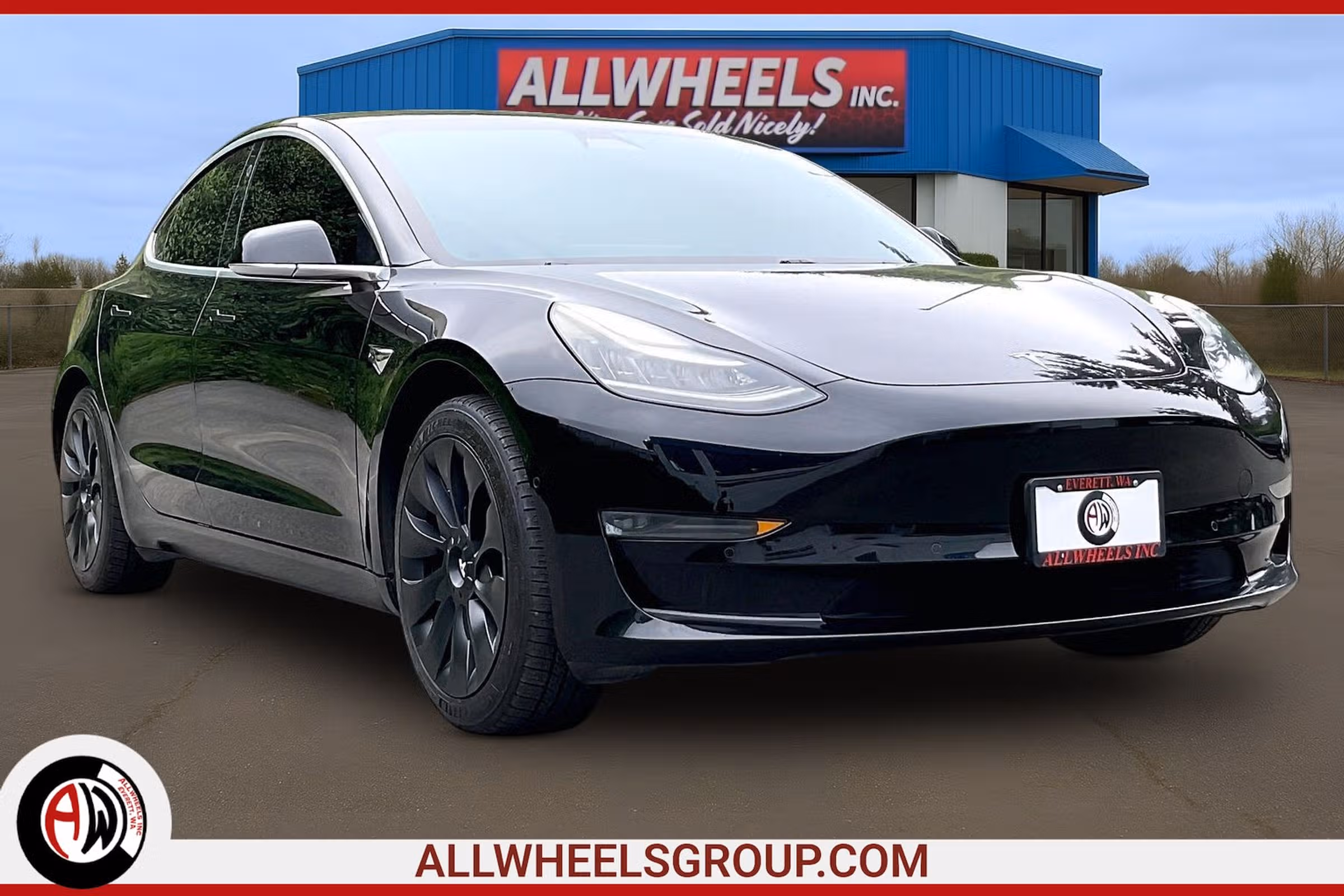 2019 Tesla Model 3 Mid Range Image 1