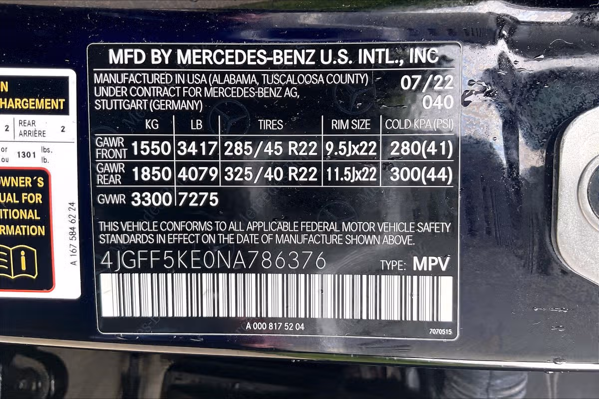 2022 Mercedes-Benz GLS GLS 450 Image 33