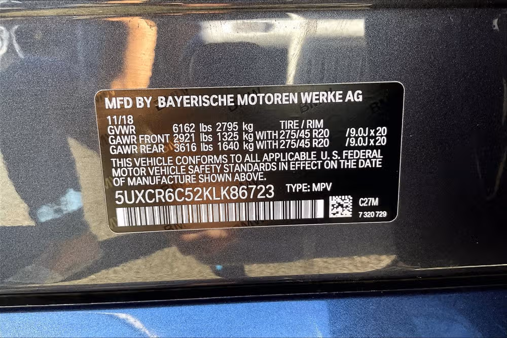 2019 BMW X5 xDrive40i Image 33