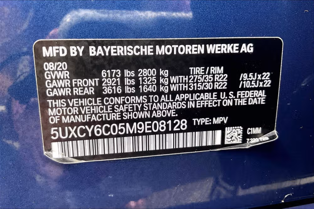 2021 BMW X6 xDrive40i Image 32